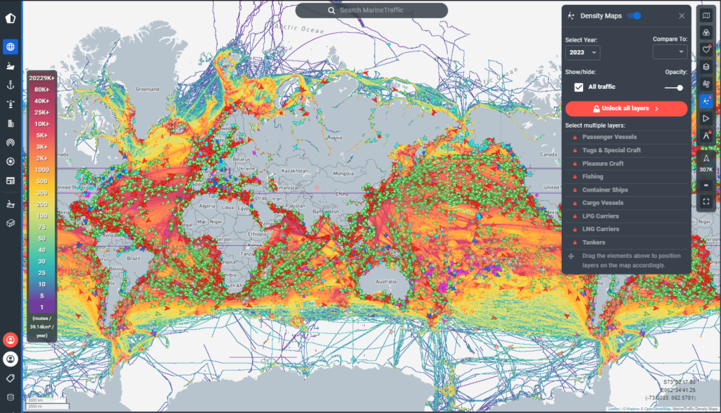 【現役エンジニアが教える！】MarineTrafficの使い方、無料版でできる機能を紹介！